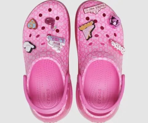 Barbie Merch Shoes: Crocs Barbie Mega Crush Clog