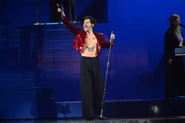 Harry Styles at the 2023 Brits