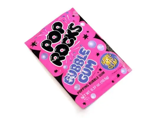 Pop Rocks Bubble Gum