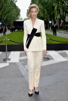 Cate Blanchett at Giorgio Armani