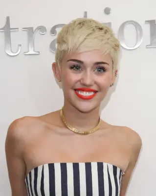 Miley Cyrus at the Seacrest Studios Debut in March 2013
