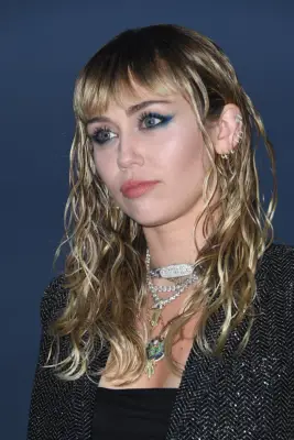 Miley Cyrus at Saint Laurent