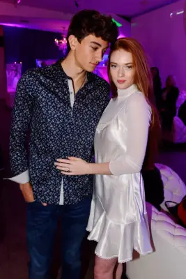 Feb. 17, 2018: Casalegno and Thompson Celebrate 1 Year Together