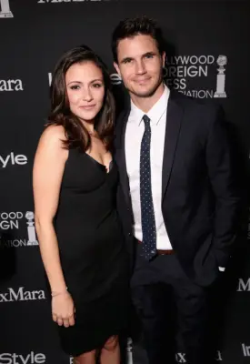 October 2016: Robbie Amell and Italia Ricci Get Married