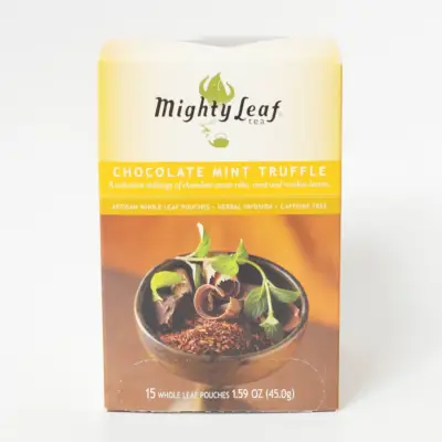 Mighty Leaf Chocolate Mint Truffle
