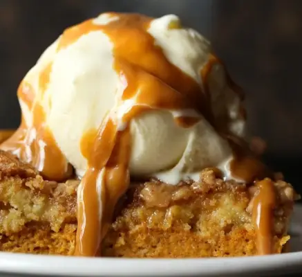 Pumpkin Dump Cake