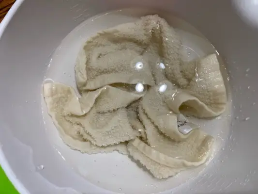 Soak Your Washcloth