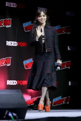 Jenna Ortega at New York Comic Con
