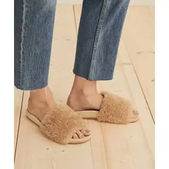 Zara Flat Leather Mules With Bow Details