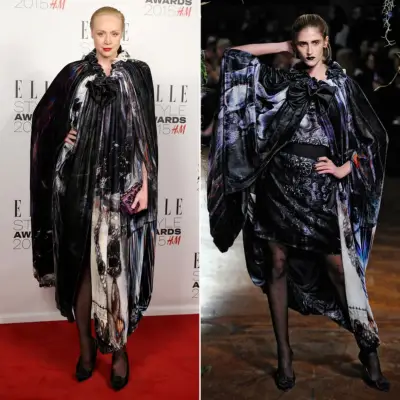 Gwendoline Christie, 1 Day After Runway
