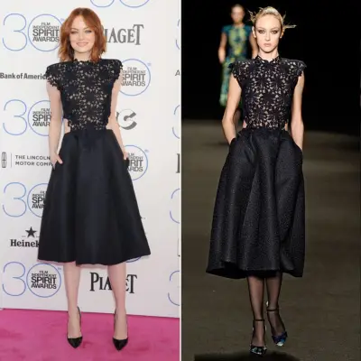 Emma Stone, 8 Days After Runway