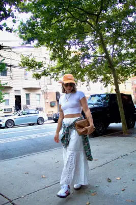 Look Back at NYFW Spring 2025 Street Style Trend: Lug Sole Loafers