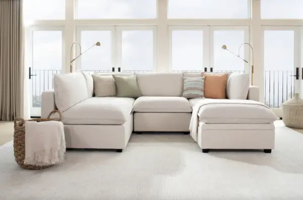 My Exact Couch: Albany Park Kova L-Shape + Ottoman Sectional Sofa