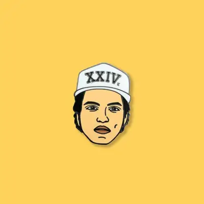 Bruno Mars Pin