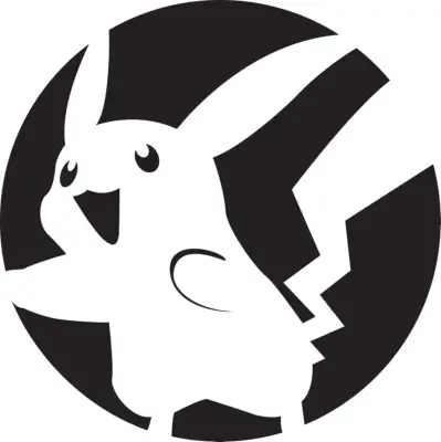 Pokémon Pumpkin Stencils: Pikachu