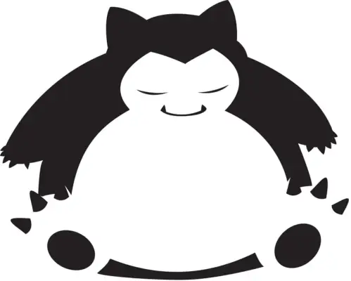 Pokémon Pumpkin Stencils: Snorlax