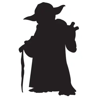 Star Wars Pumpkin Stencils: Yoda
