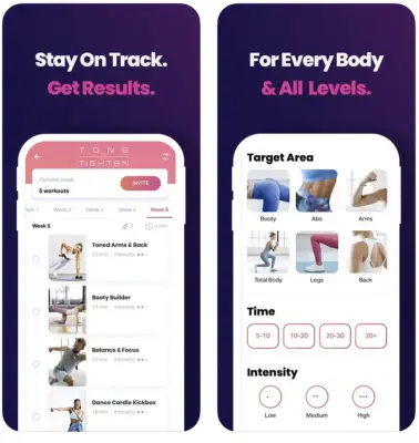 Best Gym-Workout App: FitOn