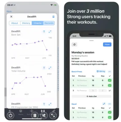 Best Gym-Workout App: Strong