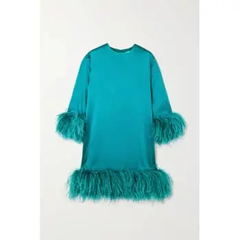 Shop: White Feather Dress