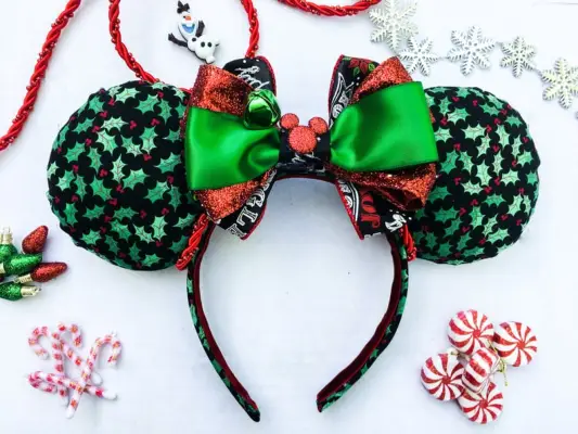 Jolly Holly Holiday Mouse Ears