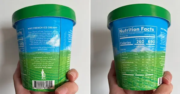 The Ingredients and Nutrition Facts