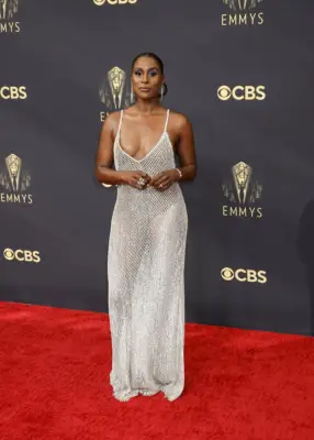 Issa Rae at the Emmy Awards, September 2021