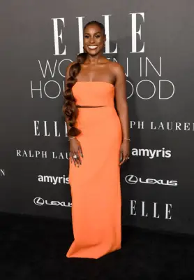 Issa Rae at the ELLE Women In Hollywood Celebration, October 2022