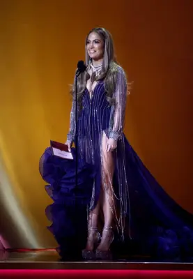 Jennifer Lopez in Gucci at the 2023 Grammys