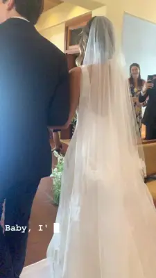 Her Long Veil Swept the Floor