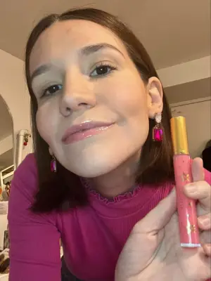 Wearing the new Gucci Lip Gloss