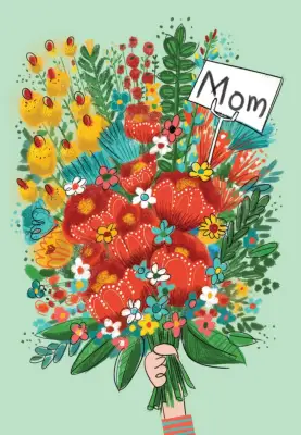 Bouquet Day Printable Mother