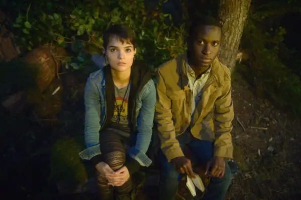 THE EXORCIST, l-r: Brianna Hildebrand, Alex Barima in