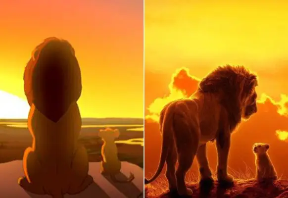 Mufasa and Simba