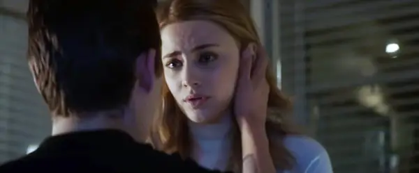 AFTER WE COLLIDED, from left: Josephine Langford, Hero Fiennes Tiffin, 2020. Voltage Pictures / Courtesy Everett Collection