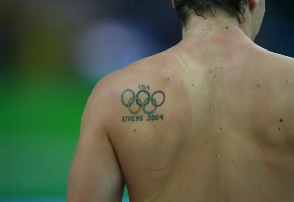 USA’s Rudy Garcia Tolson’s Olympic Rings Tattoo
