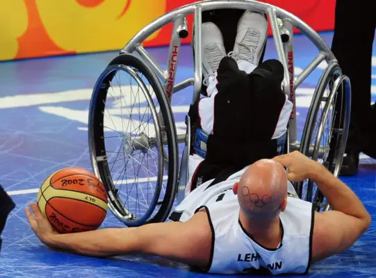 Germany’s Lars Lehmann’s Olympic Rings Tattoo