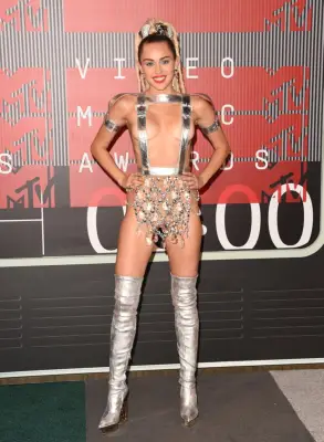 Miley Cyrus at the 2015 MTV VMAs