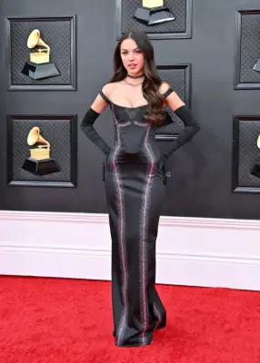 Olivia Rodrigo at the 2022 Grammy Awards