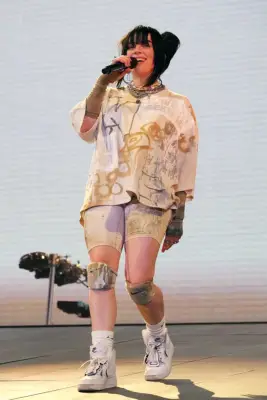 Billie Eilish Wearing Conrad at Coachella 2022