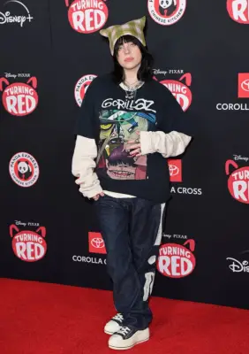 Billie Eilish Wearing Kapital at the