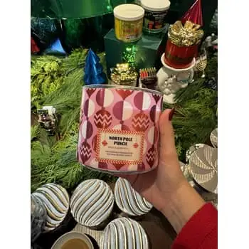 Bath & Body Works Eucalyptus Snowfall 3-Wick Candle