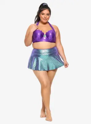 The Little Mermaid Plus-Size Seashell Swimsuit