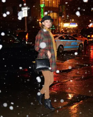 . . . And the Winter, Too, With a Few Black Accessories