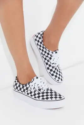 Vans Authentic Platform 2.0 Checkerboard Sneaker