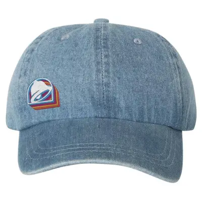 Taco Bell 3D Bell Denim Hat
