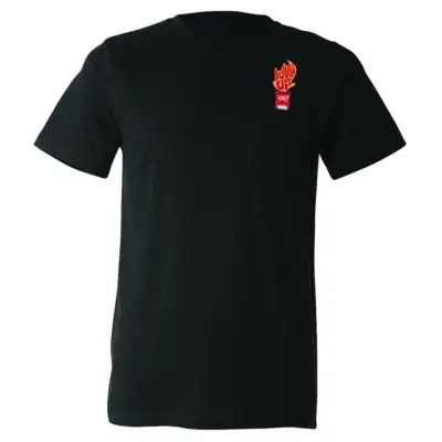 Taco Bell Fire Sauce Packet Pocket Shirt