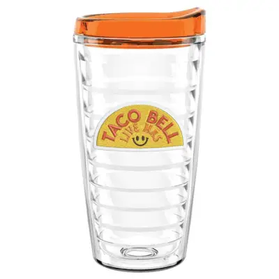 Taco Bell Live Más Patch Acrylic Tumbler