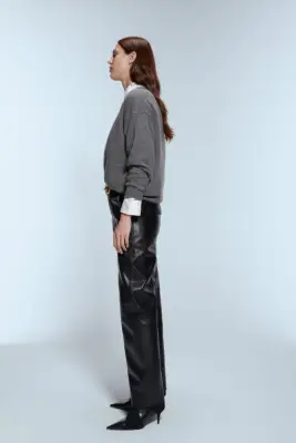 Zara Leather Pants