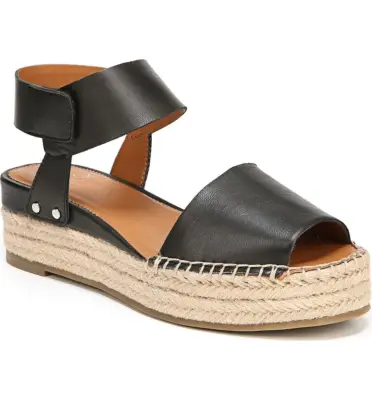 Sarto by Franco Sarto Oak Platform Wedge Espadrille